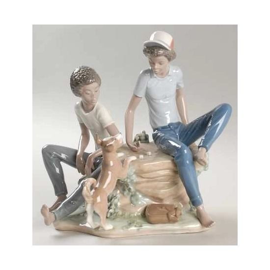 Lladro Black Legacy - Childrens Games