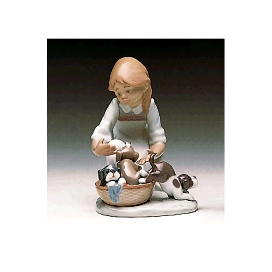 Lladro - Joy In A Basket 1989-97