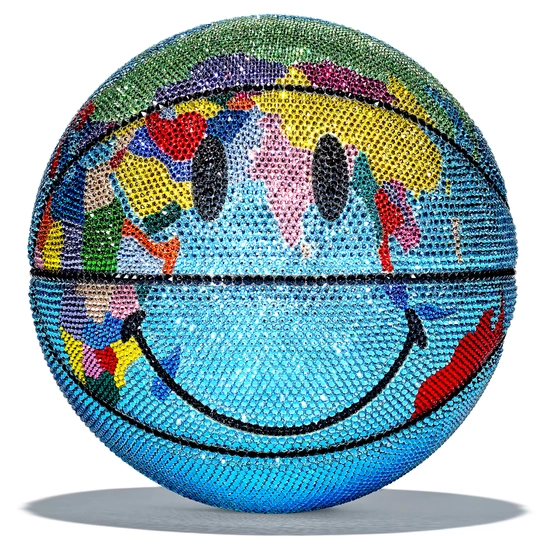 Swarovski Crystal - Myriad MARKET Globe basketball Mini