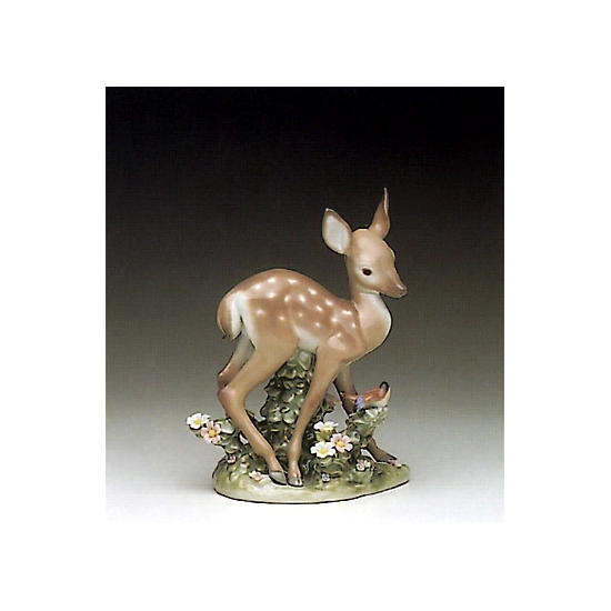 Lladro - Fawn And Friend 1990-96