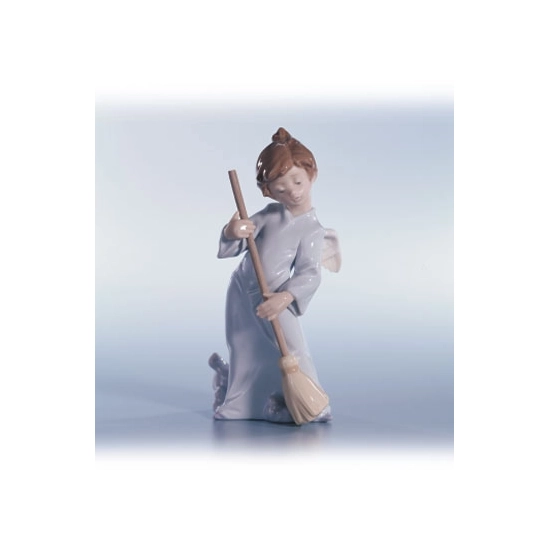 Lladro - Angel Sweep Away The Clouds 1990-02