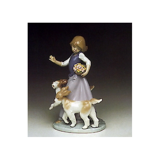 Lladro - Dog Romp 1991-95