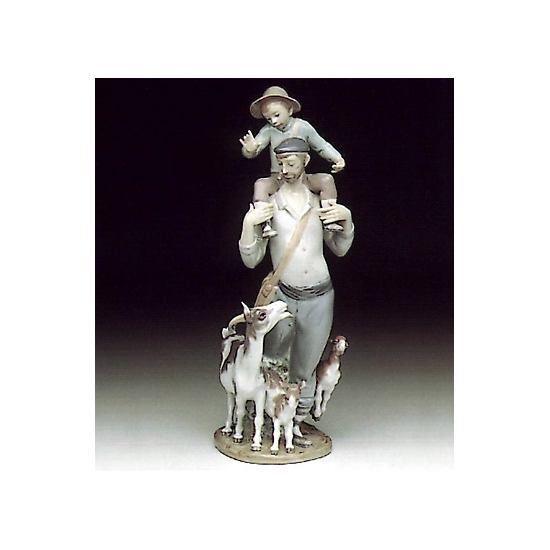 Lladro - Walking The Fields