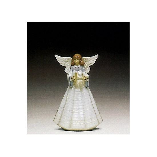 Lladro - Angelic Cymbalist 1992 Only