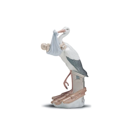 Lladro - Special Gift Stork (boy) 1995-01