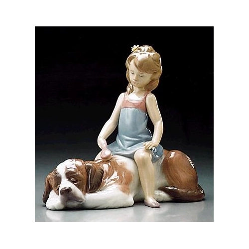 Lladro - Contented Companion 1995-00