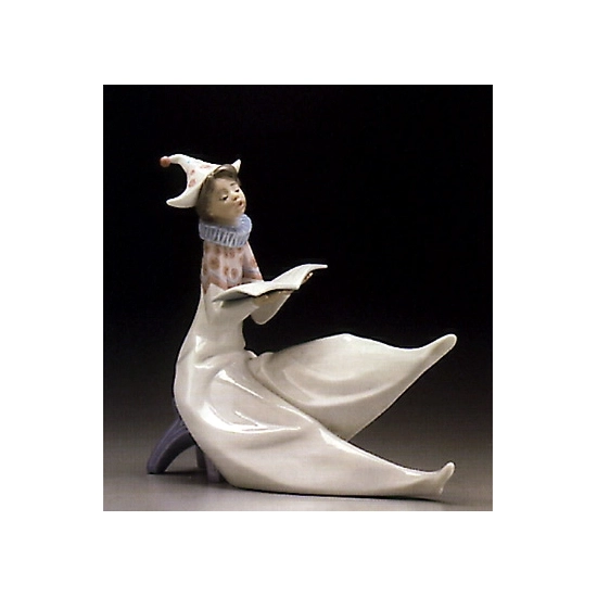 Lladro - Young Jester Singing 1995-97