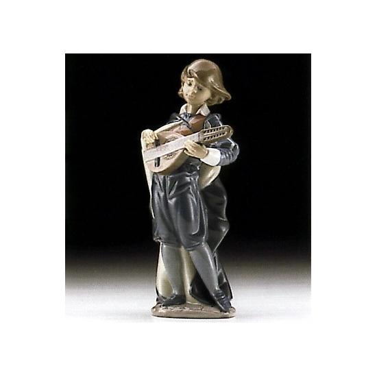 Lladro - Young Mandolin Player 1996-00