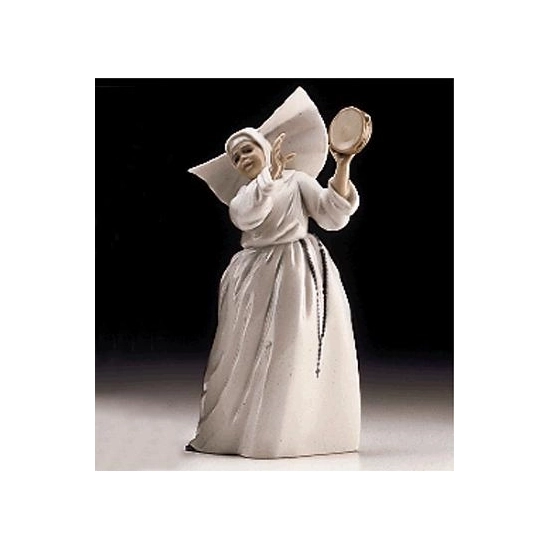 Lladro online tambourine figure