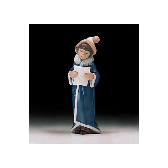 Lladro - A Christmas Caroler 1998-00