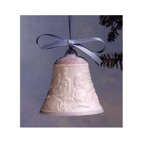 Lladro - Christmas Bell 1998 Ornament