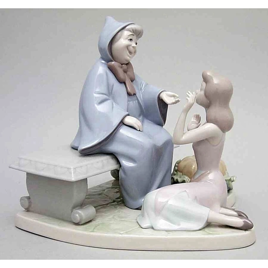 Lladro - Cinderella & Godmother Disney