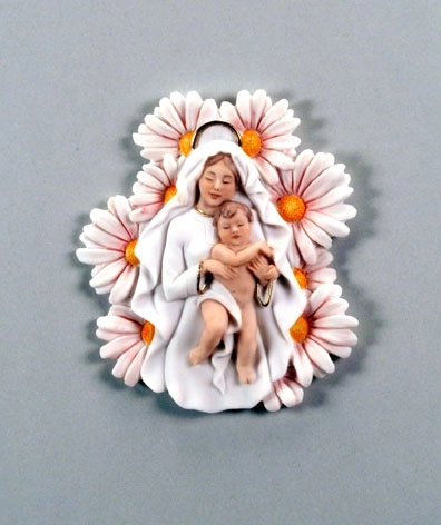 Giuseppe Armani-Madonna Of The Daisies - Plaque