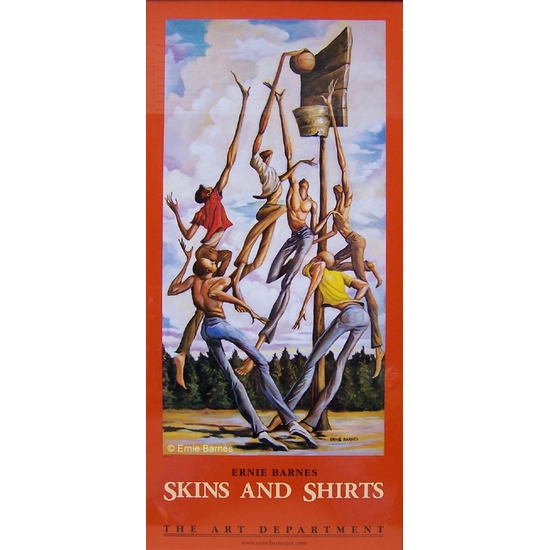 Ernie Barnes - Skins & Shirts-Signed