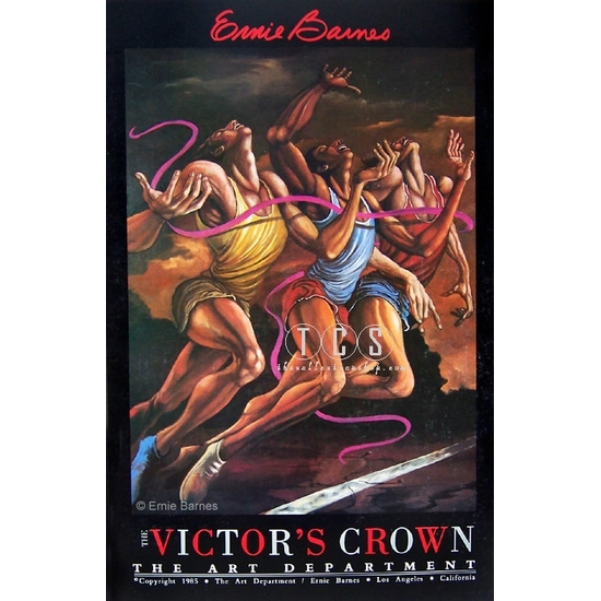 Ernie Barnes - The Victor's Crown-Unsigned