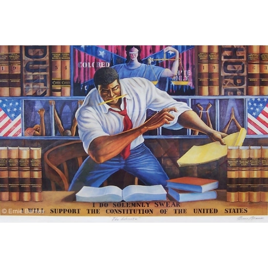 Ernie Barnes - The Advocate