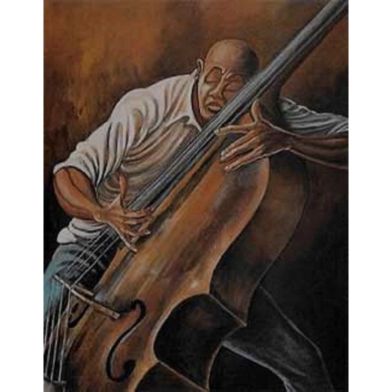 Ernie Barnes - The Bassist