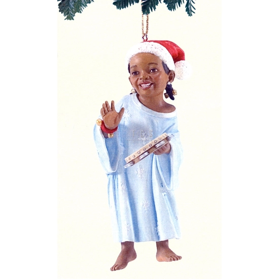 Ebony Visions - Tami Tambourine Ornament