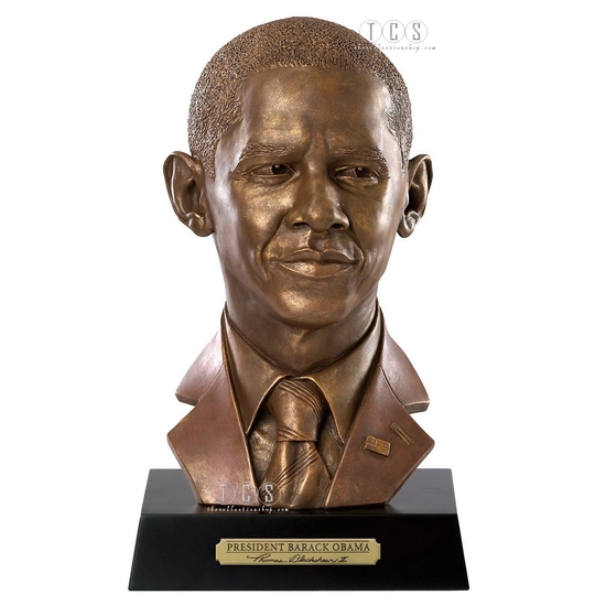 Ebony Visions - President Barack Obama Bust Presidential Edition