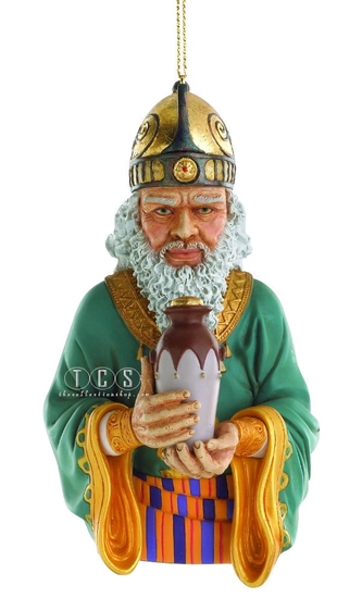 Ebony Visions-The Wise Man With Myrrh 2011 Ornament