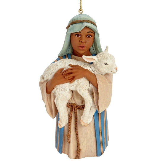 Ebony Visions - The Young Shepherd 2012 Ornament