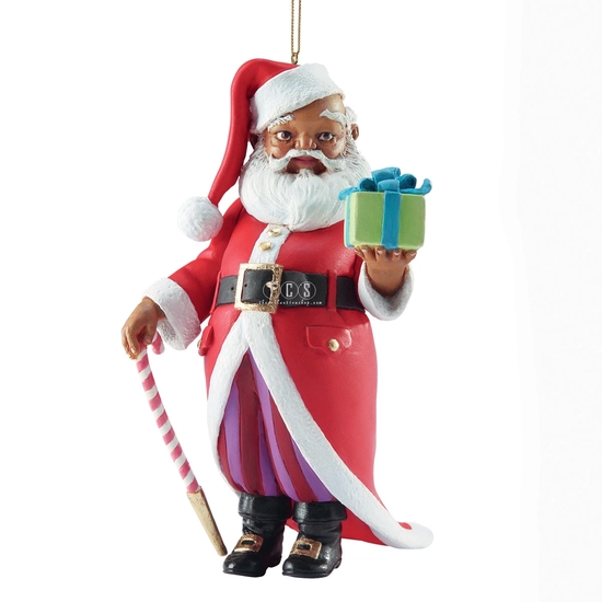 Ebony Visions - Mr Claus 2013 Ornament