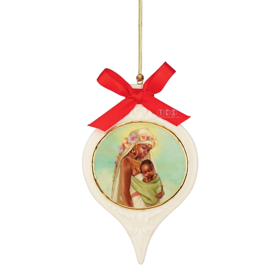 Ebony Visions - The Madonna Ornament Porcelain