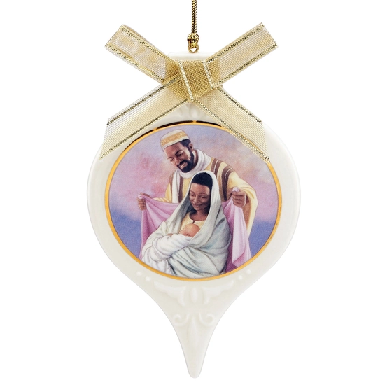 Ebony Visions - The Holy Family Ornament