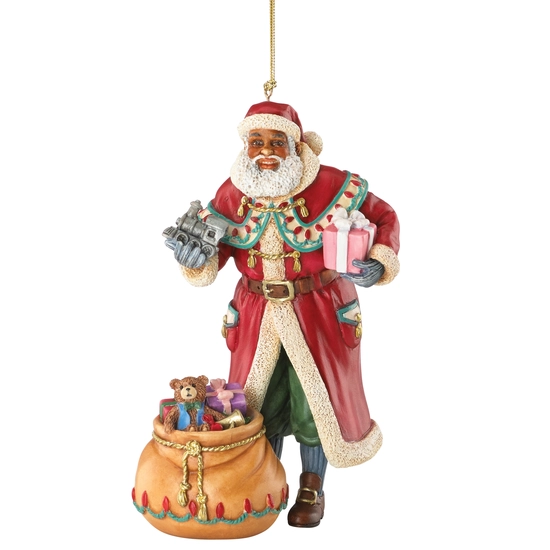 Ebony Visions - Father Christmas Ornament 2015