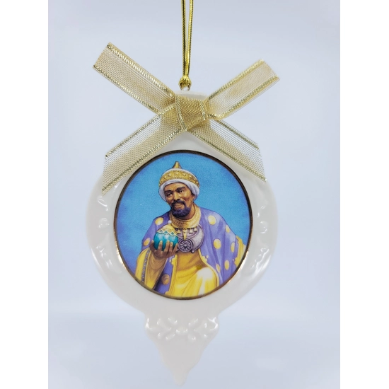 Ebony Visions - Wise Man With Frankincense Ornament