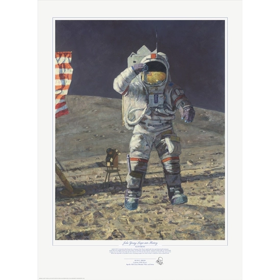 Alan Bean - John Young Leaps into History Limited Edition