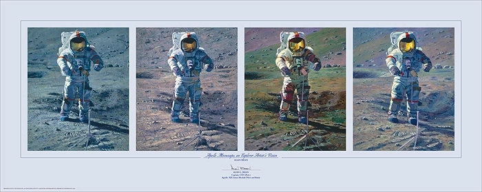 Alan Bean-Apollo Moonscape An Explorer Artists Vision