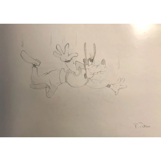 Giuseppe Armani - Original Concept Art for Disneyana Convention Goofy