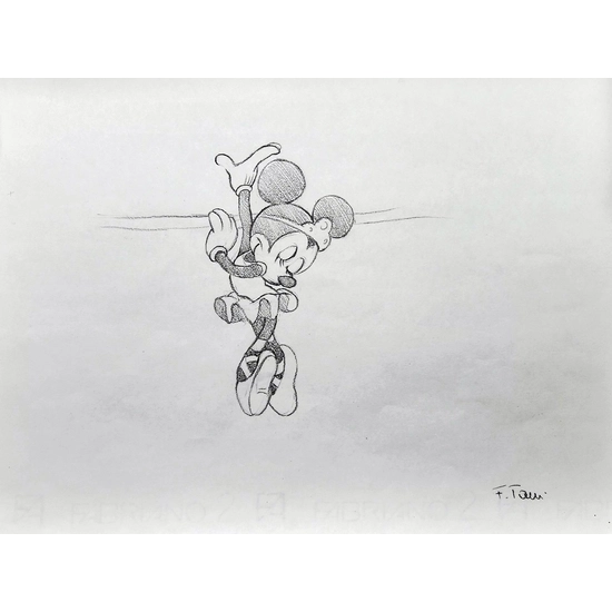 Giuseppe Armani - Original Concept Art for Disneyana Convention Minnie Ballerina