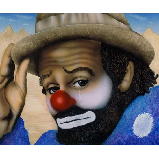 Terry Wilson - Clown Giclee