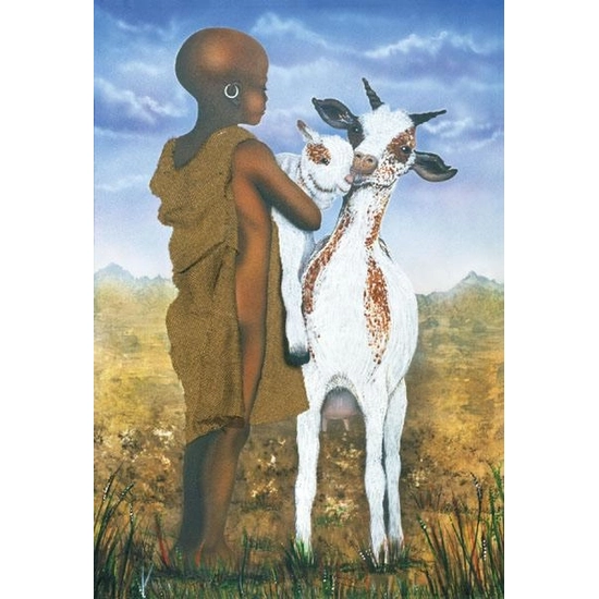 Terry Wilson - Goat Herder Giclee