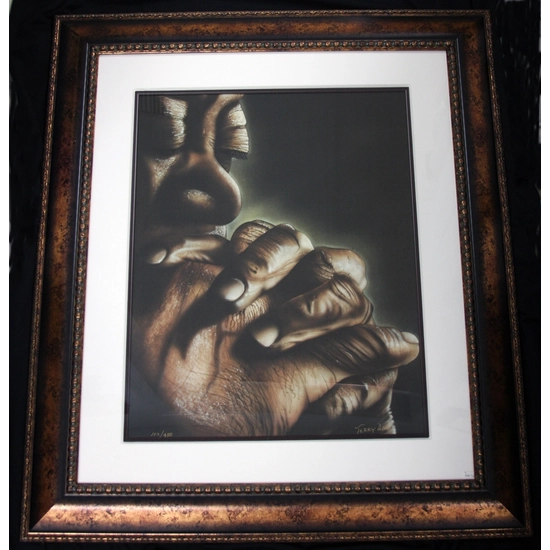 Terry Wilson - Blessed Hands Giclee Framed