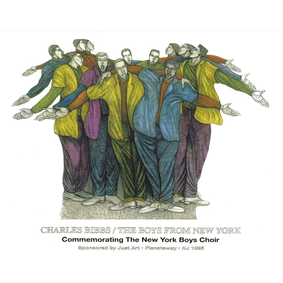 Charles Bibbs - The Boys From New York Special Artist Edition Remarque