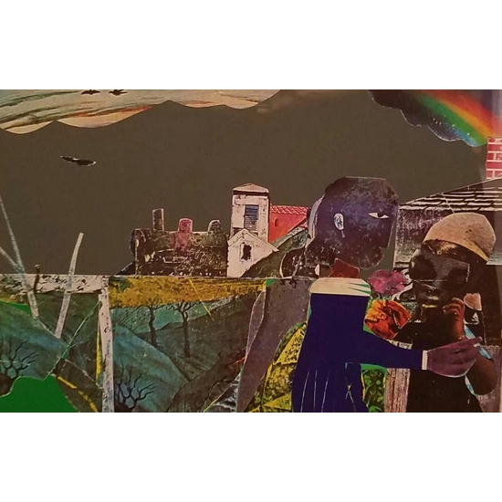 Romare Bearden - Carolina Memory Color Screenprint On Paper