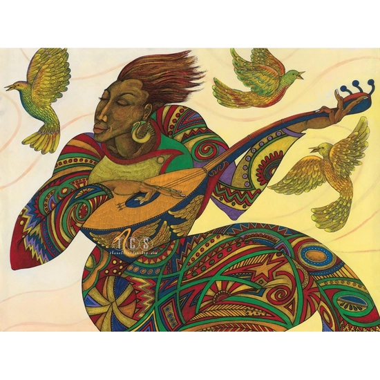 Charles Bibbs - The Music Maker 3 Giclee On PArtist Proofer