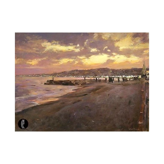 Leonard Wren - Sunset At Nice