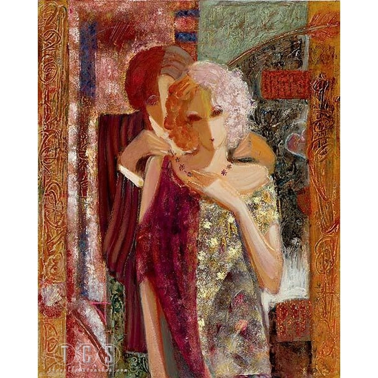 Sabzi - Romantic Surprise Giclee on Canvas