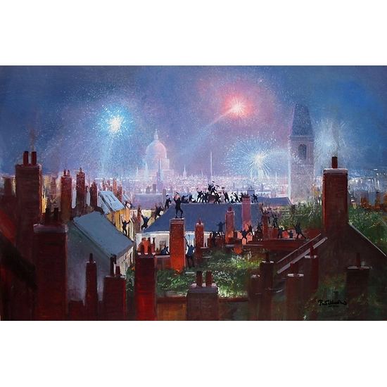 Peter Ellenshaw - Sweeps Dance On The Roof Tops - From Mary Poppins