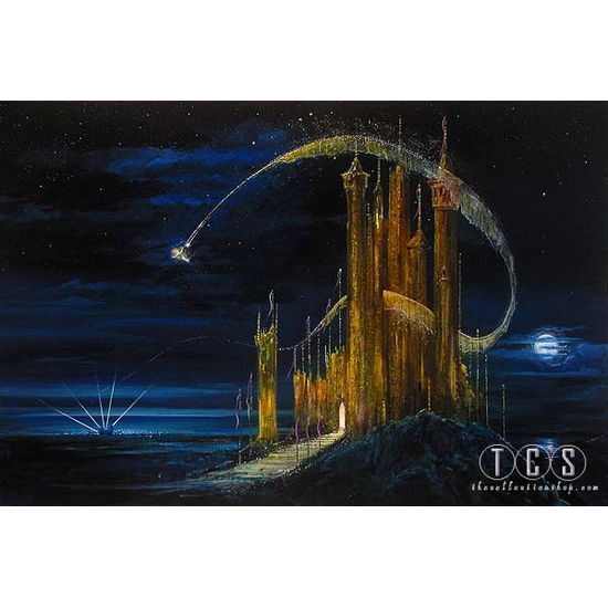 Peter / Harrison Ellenshaw - Gold Castle Peter Pan Tinker Bell