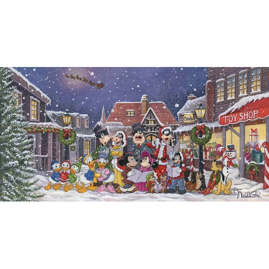 Michelle St Laurent - A Snowy Christmas Carol Gallery Wrapped