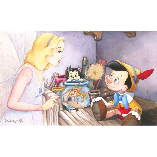 Michelle St Laurent - Brave Truthful and Unselfish - From Disney Pinocchio 