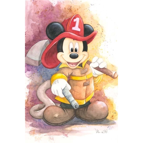 Michelle St Laurent - Fireman Mickey - From Disney Mickey Fire Brigade