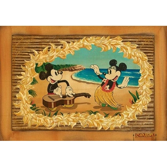 Trevor Carlton - Hula In Paradise Mickey And Minnie