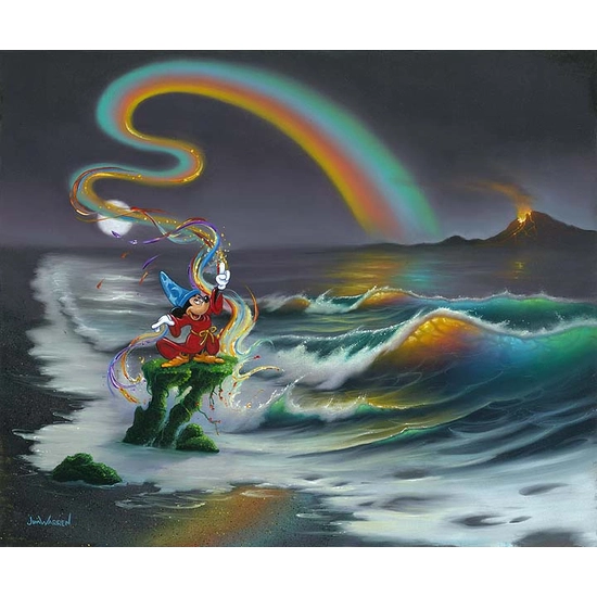 Jim Warren - Mickey Colors the World