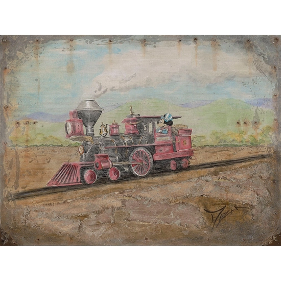 Trevor Mezak - Exploring The Old West Mickey's Train